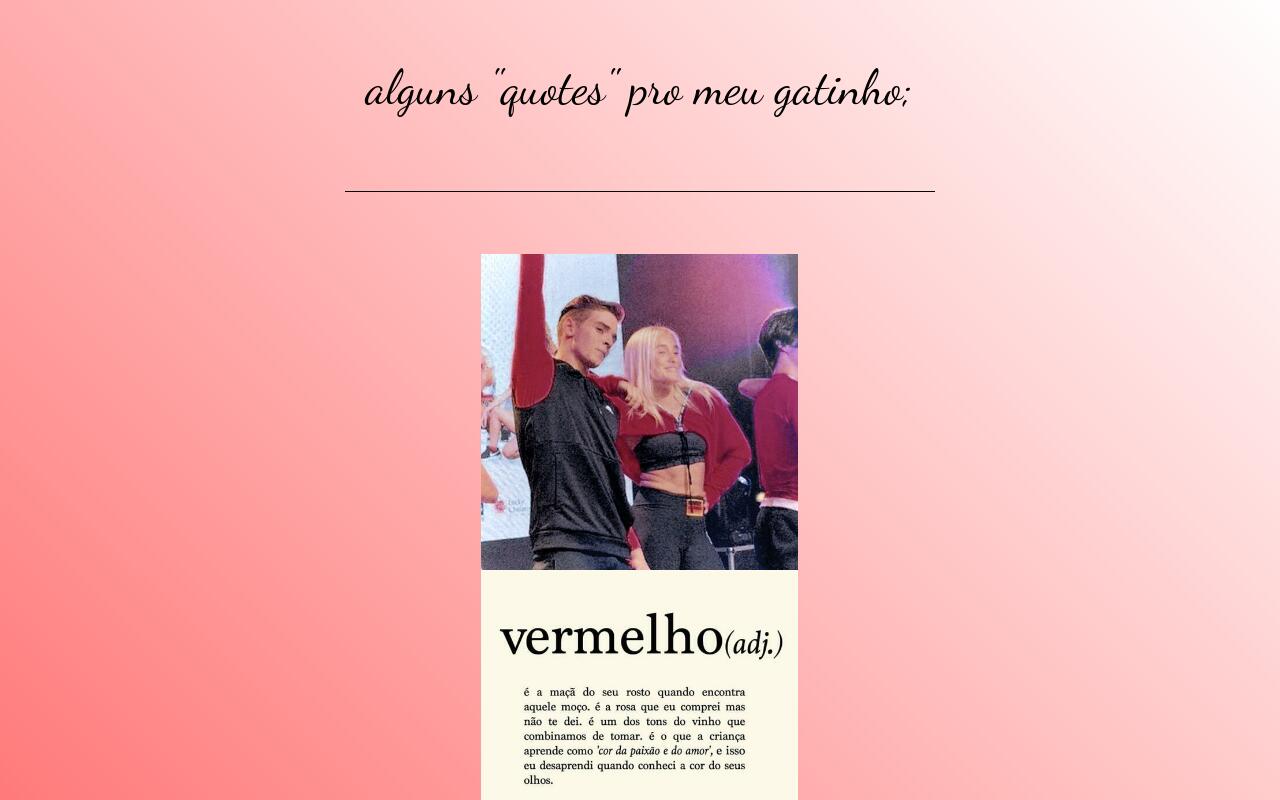 Carrd profile picture for @quotes